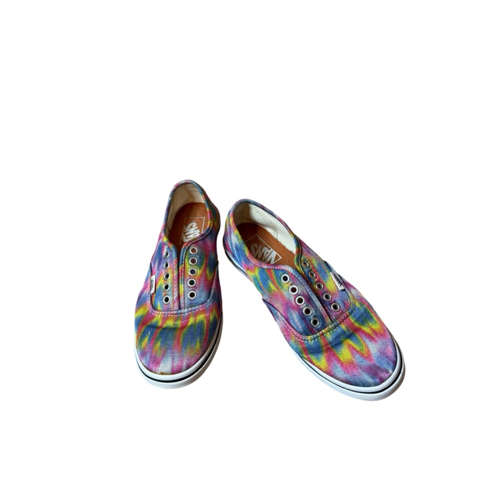 Women's Vans Rainbow Tie Dye Sneakers Size 7